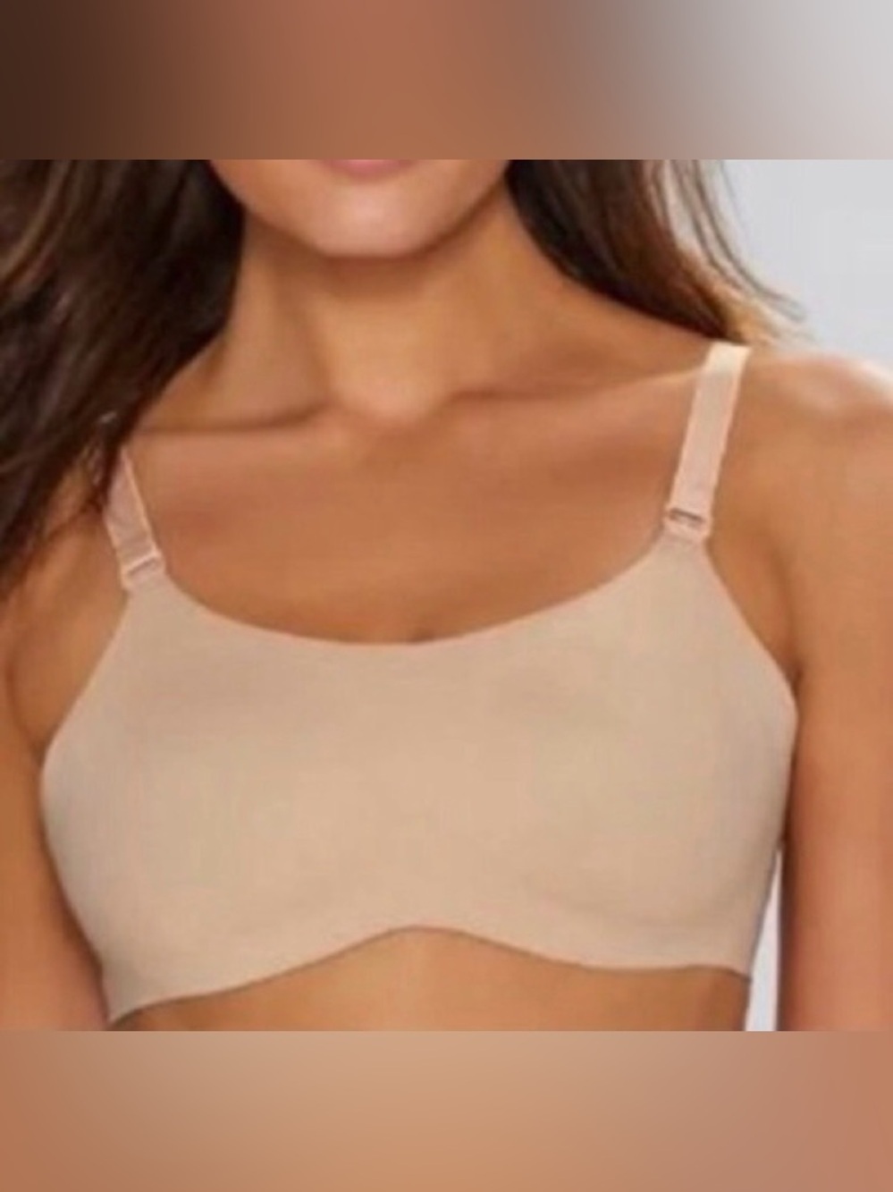Knix Evolution Wirefree Reversible
Bra Size 3 Nude and Gray